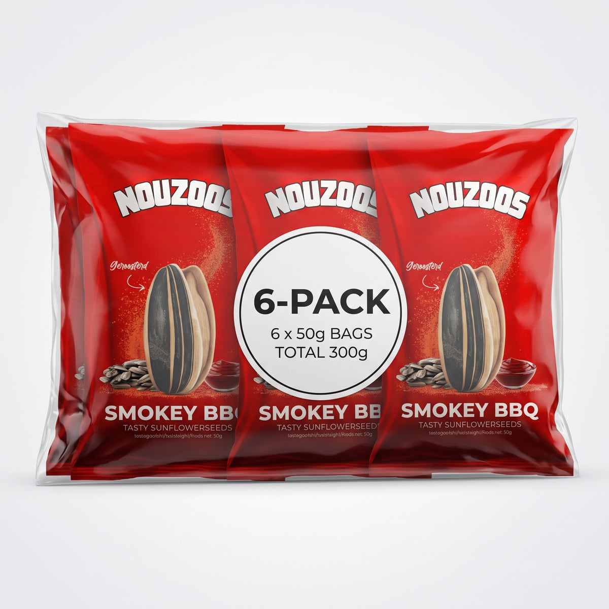 6-Pack | Smokey BBQ 6x50gr