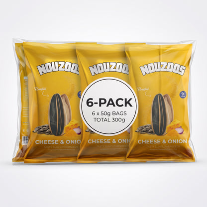 6-Pack | Cheese Onion 6x50gr
